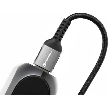 Datový kabel F-ENERGY C256 kabel USB A na typ C QC4.0 3A 66W Cafule 0,25 m černý