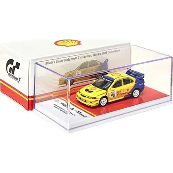 autíčko Lancer Evolution VI GSR T.M. Edition 1999 1:64 - TARMAC Models Mitsubishi Lancer Evolution - kovový model auta
