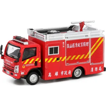 autíčko ISUZU N Hasičské 1:76 - Tiny Toys Isuzu Kaohsiung City Fire Department - sběratelský model 1/76