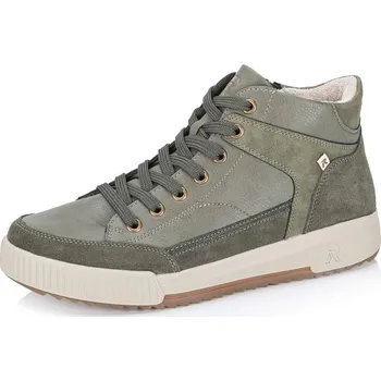 Dámská obuv Dámská kotníková obuv RIEKER W0171-54 zelená W5 39