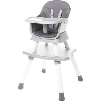 Dětská jídelní židlička 4B MASTER XXIII - šedá