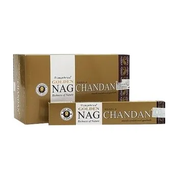 Vonná tyčinka Indické vonné tyčinky Vijayshree Golden Nag Chandan