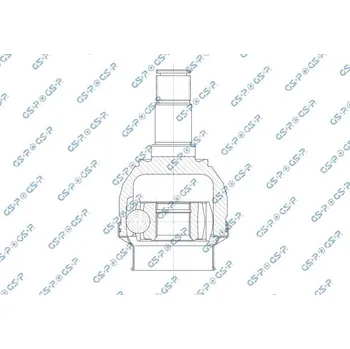 Poloosa kola Sada kloubů, hnací hřídel GSP 603495