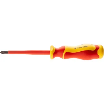 Šroubovák NEO TOOLS Šroubovák PH2 x 6 x 100 mm, 1000 V 04-167