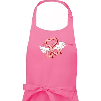 Kuchyňská zástěra Žížalí anděl (Alexis Citrine) - Dámská zástěra na vaření - Univerzální velikost ( Růžová )