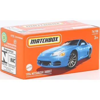 autíčko Mitsubishi 3000GT 1994 modrá 1:64 - MATCHBOX Mitsubishi 3000 GT 1994 - model auta