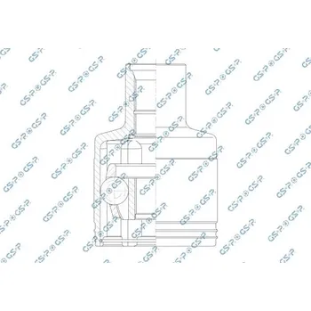 Poloosa kola Sada kloubů, hnací hřídel GSP 603482