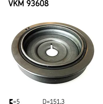 Rozvod motoru Řemenice na klikovou hřídel SKF VKM 93608