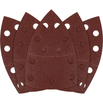 Brusný papír Graphite Brusný papír se suchým zipem, železo 102 x 152 mm, P100, 5 ks, s 11 otvory 58T303