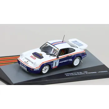 autíčko Porsche 911 SC RS 1984 H.Toivonen - J.Piironen 1:43 - Centauria časopis s modelem #36 Porsche 911 SC RS - 1:43 kovový model