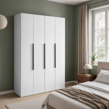 Šatní skříň Šatní skříň NIKOLA 160 bílá