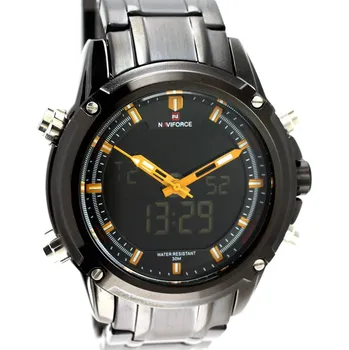 Hodinky MPM Moderní pánské hodinky s digitálním časem a datem na číselníku W01X.10862.F