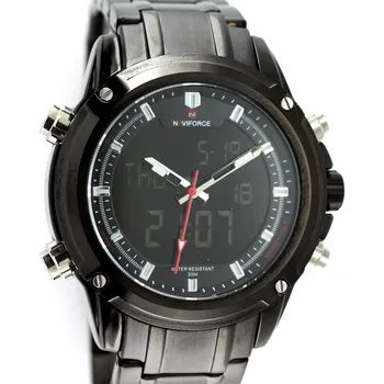 Hodinky MPM Moderní pánské hodinky s digitálním časem a datem na číselníku W01X.10862.E