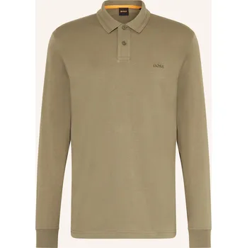 Pánská móda Boss Pánská Žerzejová Polokošile Pe, olivová, M