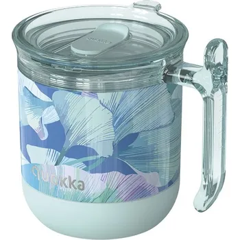 Termoska QUOKKA Nerezový termohrnek Wave Gingko Leaves 260 ml