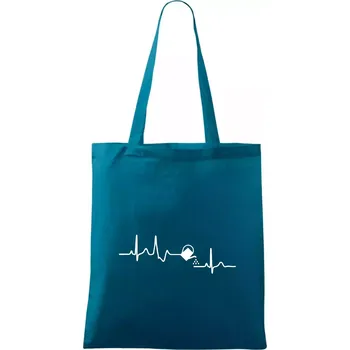 EKG zahrada - konev - Taška bavlněná - 42 x 38 cm ( Petrolejová )