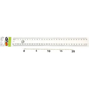 pravítka Wiky Pravítko 30cm transparentní