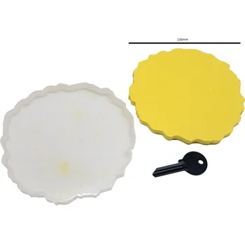 PourArt Silikonová forma Podtácek plné dno XC0506-190 130x130mm