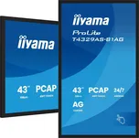 interaktivní monitor iiyama ProLite T4329AS-B1AG 43" 4K VA LED, USB-C, WiFi, LAN, eShare, iiShare