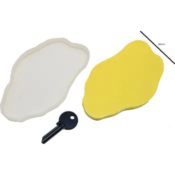 PourArt Silikonová forma 625-3 Podtácek Kámen 144x85x10mm