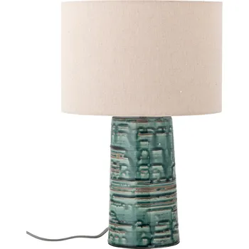 Lampička Bloomingville, Stolní lampa Freyah 46 cm béžovo-zelená - Formadore