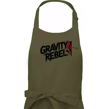 Kuchyňská zástěra Gravity rebel - Dámská zástěra na vaření - Univerzální velikost ( Khaki )
