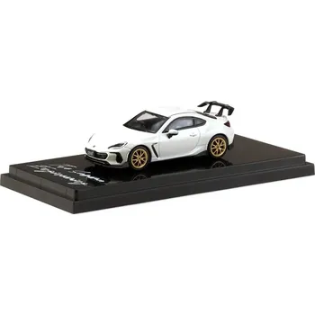 autíčko Subaru BRZ S STI Performance bílá 1:64 - Hobby Japan Subaru BRZ - kovový model auta 1/64