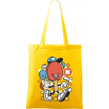 Pinčesaňák - Taška bavlněná - 42 x 38 cm ( Žlutá )
