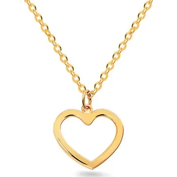 Náhrdelník Náhrdelník s přívěskem ve tvaru srdíčka IZ22502 + dárkové balení LUXUS zdarma