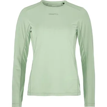 Dámské tričko Dámské Tričko s dlouhým rukávem CRAFT ADV ESSENCE LS TEE 2 W 1914797-630000 – Zelená M