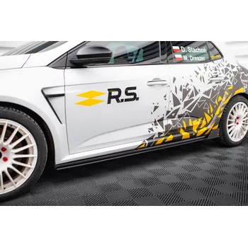 Autodíl Prahové lišty Street pro Renault Megane RS Mk4 černé