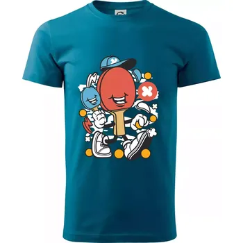 Pánské tričko Pinčesaňák - Klasické pánské triko vyšší gramáže - L ( Petrolejová )