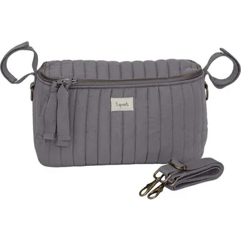 Úložný box 3 sprouts, Organizér na kočárek 3 Sprouts prošívaný šedý - Formadore