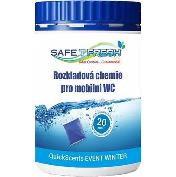 Chemické WC Rozpustné kapsle QuickScents Event Winter 20 ks
