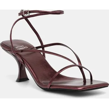 Dámské sandále Sandály Jeffrey Campbell Fluxx vínová barva, JC-935-9-104 JC.935.9.104 83X, EUR 39