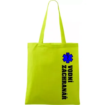 Rescue - Vodní záchranář - Taška bavlněná - 42 x 38 cm ( Limetková )