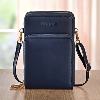 3Pagen Kabelka přes rameno modrá