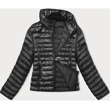Dámská cargo bunda Černá péřová bunda s stojáčkem pro ženy - Elegantní teplo od J.STYLE, odstíny černé M (38) i392_22747-47