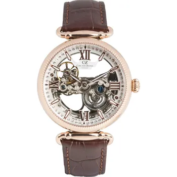 Hodinky Carl von Zeyten CVZ0083RWHS Häusern Automatic Limited Edition 42mm 3ATM