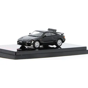 autíčko Toyota MR2 SW20 GT-S černá 1:64 - Hobby Japan Toyota MR2 SW 20 GTS - kovový model auta