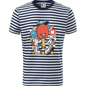 Pánské tričko Pinčesaňák - Triko na vodu - S ( Prouhovaná )