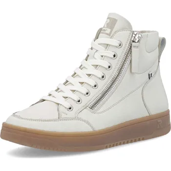 Dámské kozačky Dámská kotníková obuv RIEKER W1971-80 bílá W5 41