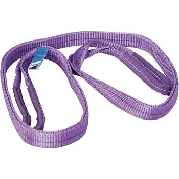 Upínací popruh Nekonečný zvedací popruh Manutan Expert, do 1 000 kg, plochý, délka 1 m + Prodloužená záruka na 10 let