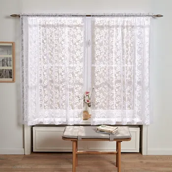 Dámské pantofle 3Pagen Záclona Květy bílá 140x140 cm