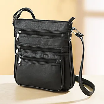 Kabelka 3Pagen Kabelka Rosi černá