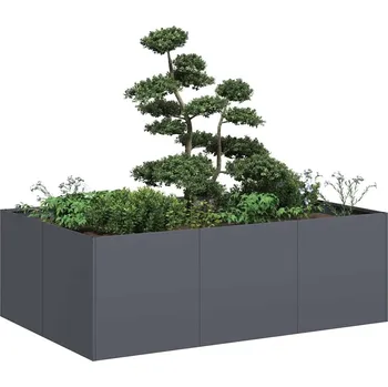 Truhlík vidaXL Truhlík 120x80x40 cm [860751] Barva: antracitová