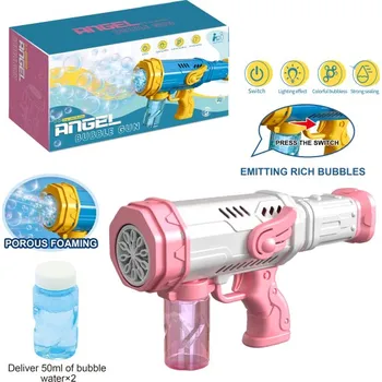 Bublifuková pistole ANGEL s modrým světlem