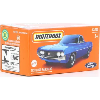 autíčko Ford Ranchero 1970 modrá 1:64 - MATCHBOX Ford Ranchero - model auta