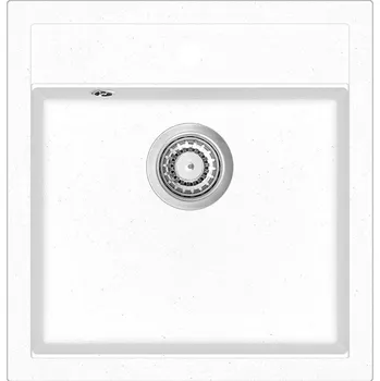 Granitový dřez Aquastone SIMPLE 50 bílá