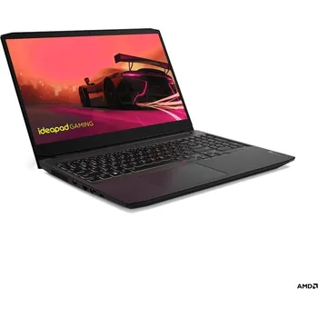 Notebook Lenovo IdeaPad 3/Gaming 15ACH6/R5-5500H/15,6"/FHD/8GB/512GB SSD/RTX 2050/W11H/Black/2R